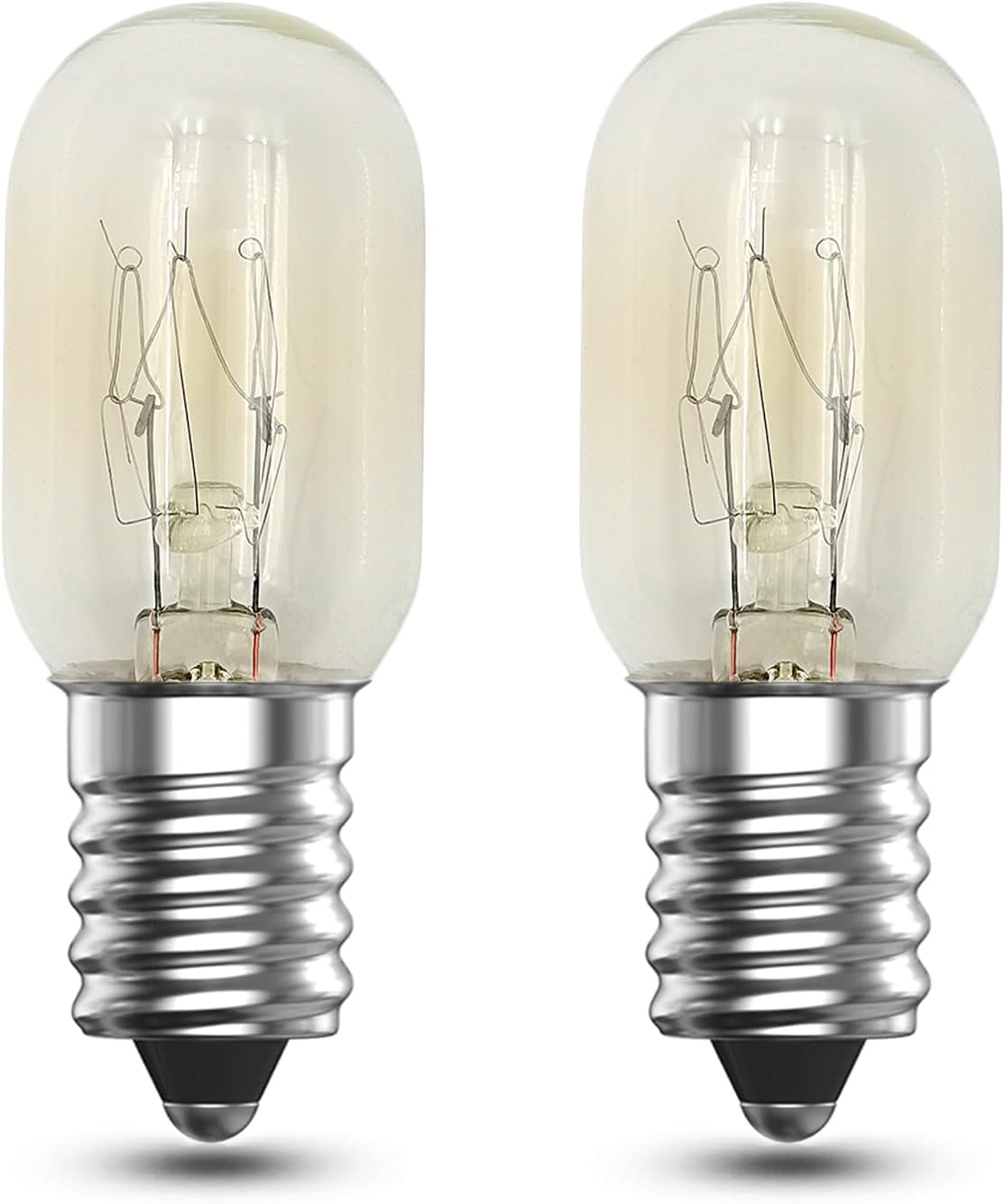 Dimmbare E14-glühbirne – 2er-pack – Kältebeständiges Glas – 100 Lm, Warmweiß (2700 K) – Für Kühlschrank Und Salzwasser-kühlschrank