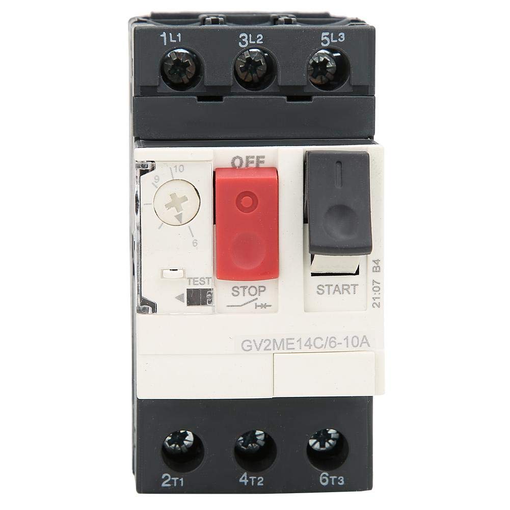 Motorschutzschalter Gv2-me14c – 1 Stück – Einstellbar 6–10 A – Frequenz 50/60 Hz – Für Verteilerleitungen
