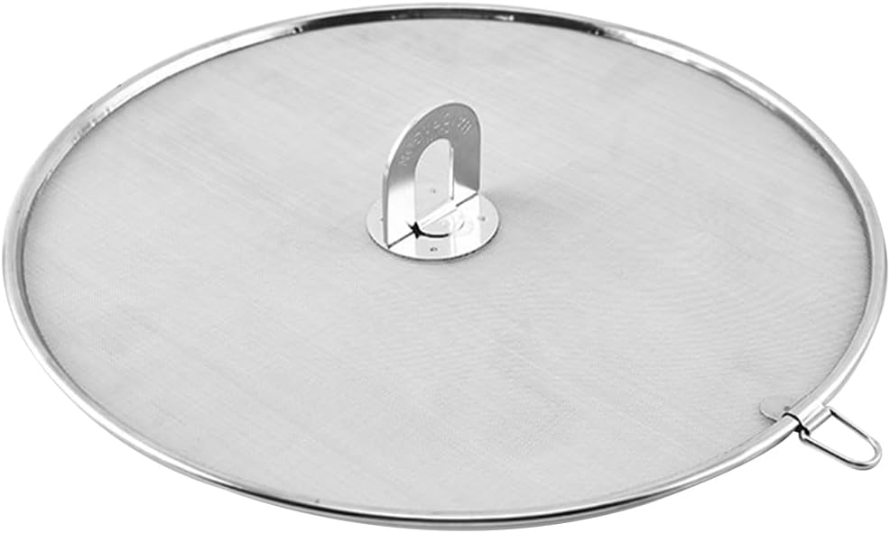Spritzschutzgitter – 1-teilig – Edelstahl – Ölschutz – Für Töpfe Und Pfannen – 21 Cm