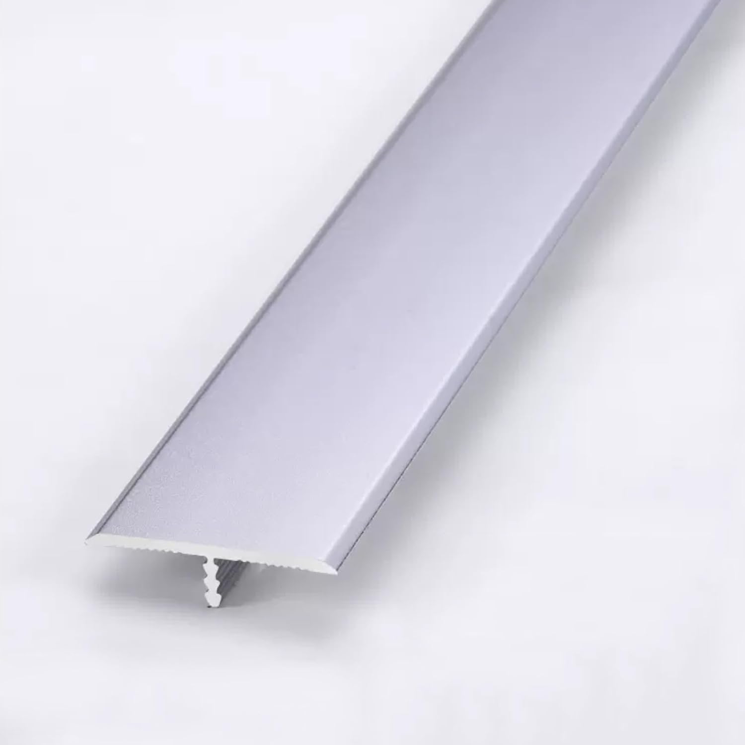 T-förmiges Übergangsprofil – 1-teilig – Eloxiertes Aluminium – Boden- Und Schutzverbindung – Innen/außen – 90 Cm Silber