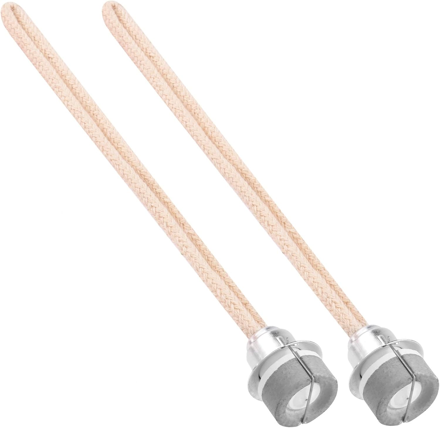 Aromatherapie-ersatzdochte – 2er-pack – Ton Und Metall – Duftdiffusion – Für Katalyselampen – 13 Mm Durchmesser