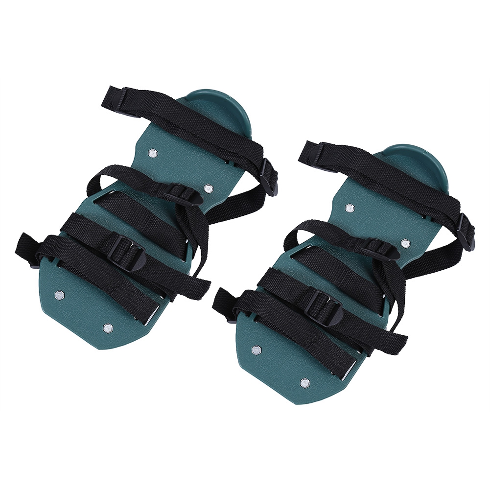 1 Paar Rasenlüfter-sandalen, Spikesschuhe Zur Bodenbelüftung, Gartengerät (4 Riemen)