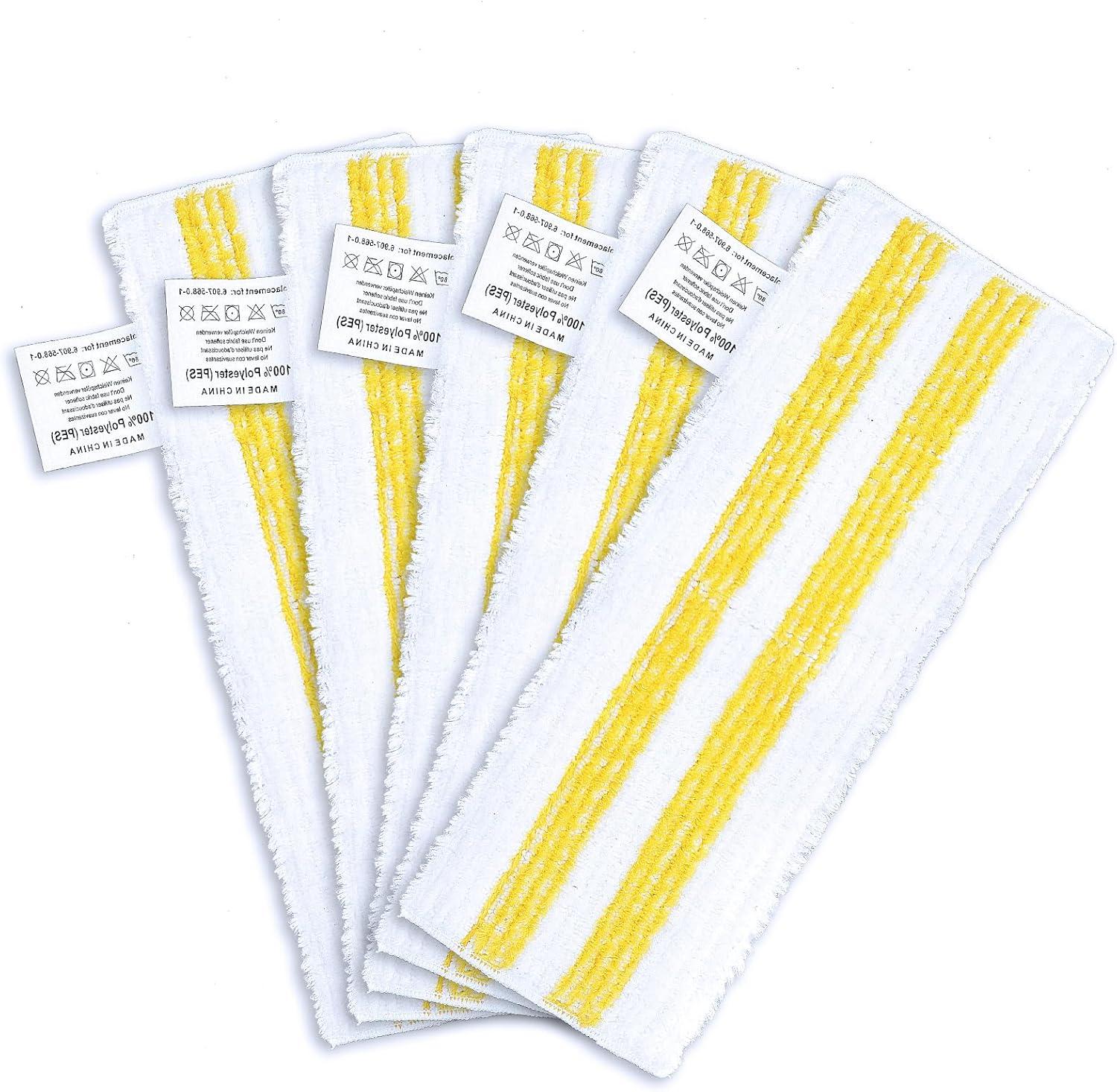 Mikrofasertuch – 5er-pack – Kompatibel Mit Kärcher Easyfix – Waschbar Bei 60 °c – Für Sc2-, Sc3-, Sc4- Und Sc5-böden