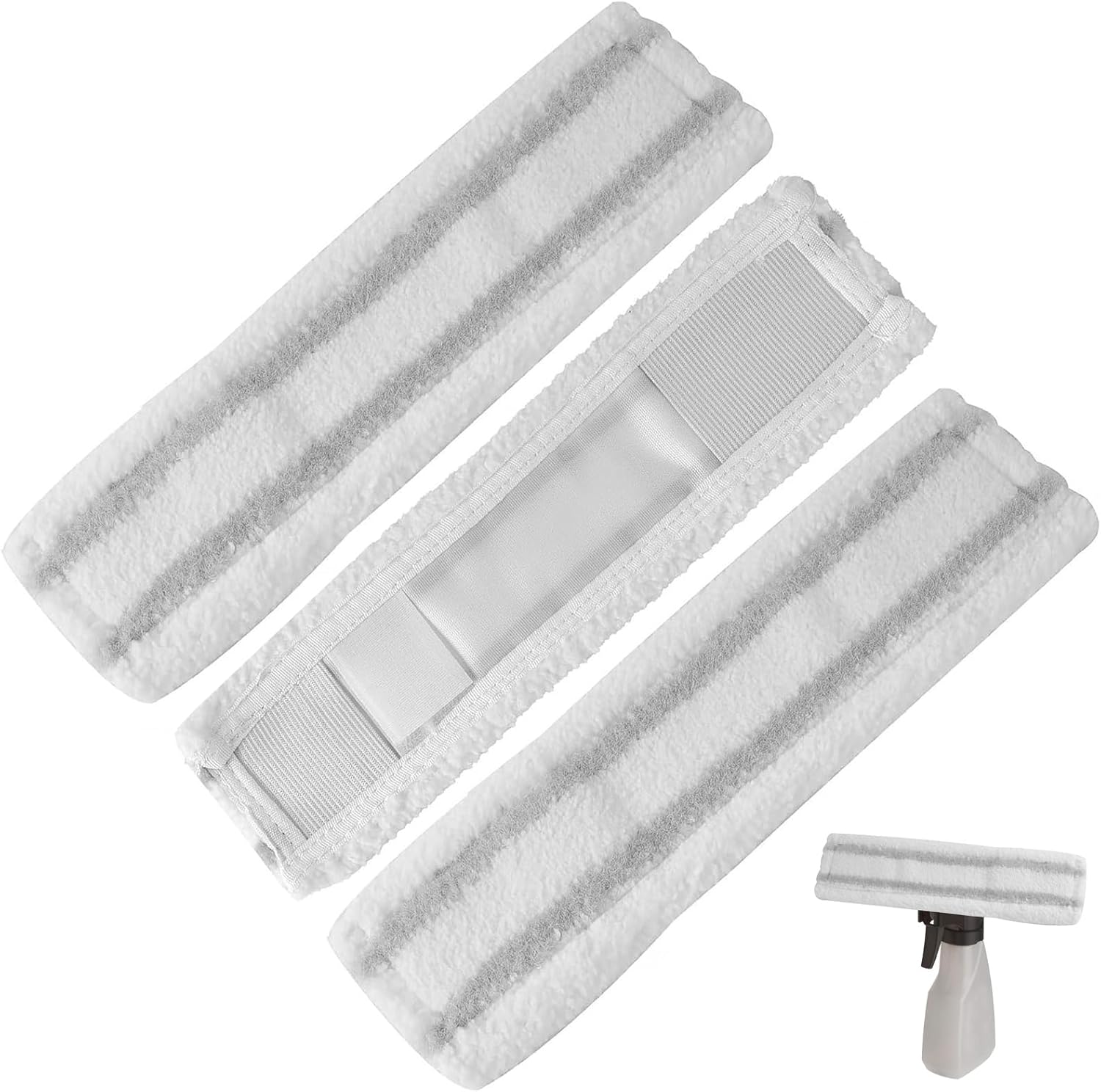 Mikrofasertuch – 3er-pack – Für Kärcher Wv1, Wv50, Wv75 Fensterreiniger – Streifenfreie Reinigung – Glas Und Glatte Oberflächen