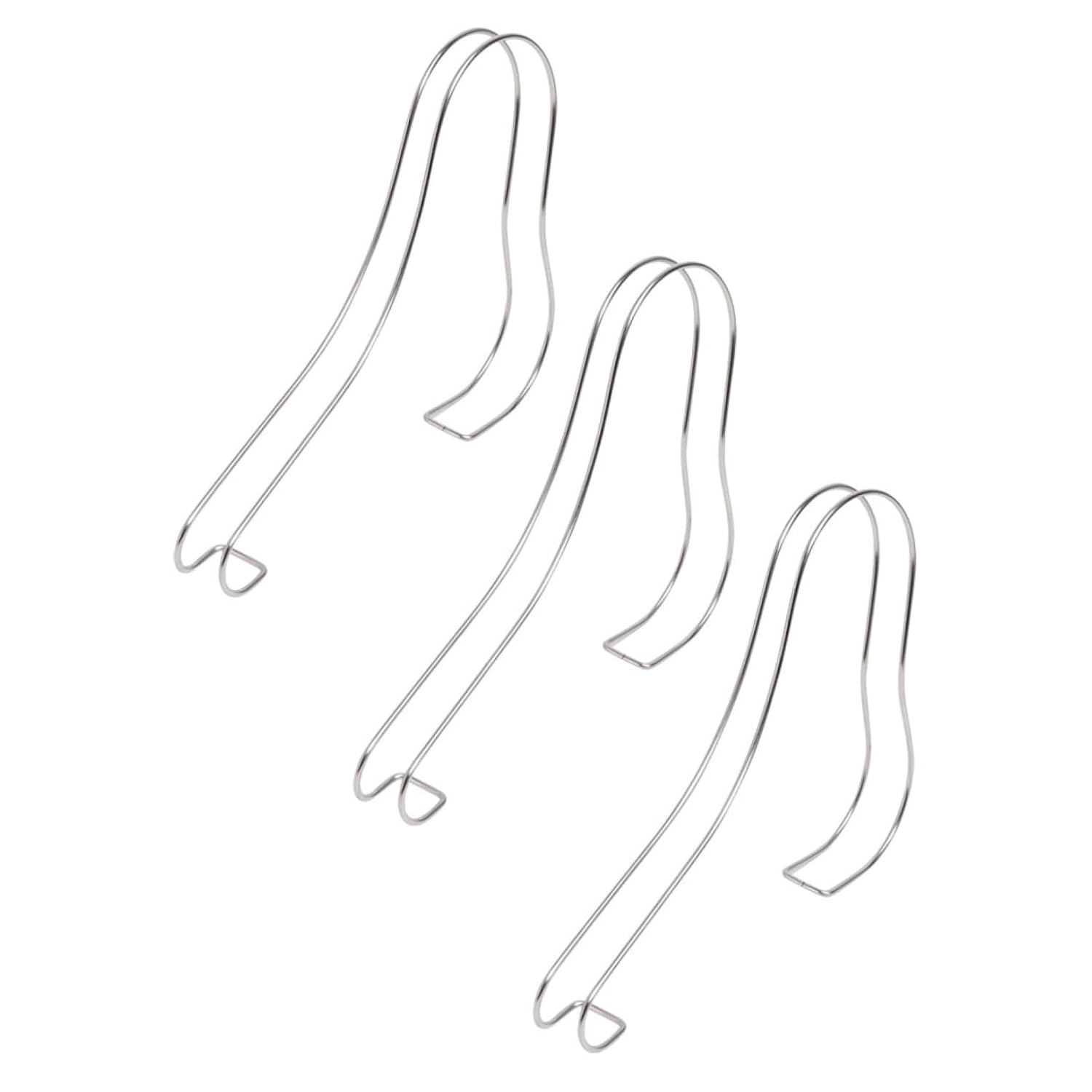 3-teiliges Schuhregal Aus Edelstahl, Geeignet Für Sandalen Und High Heels Im Innenbereich, Robustes Und Einzigartiges Design Zur Präsentation Und Aufbewahrung.