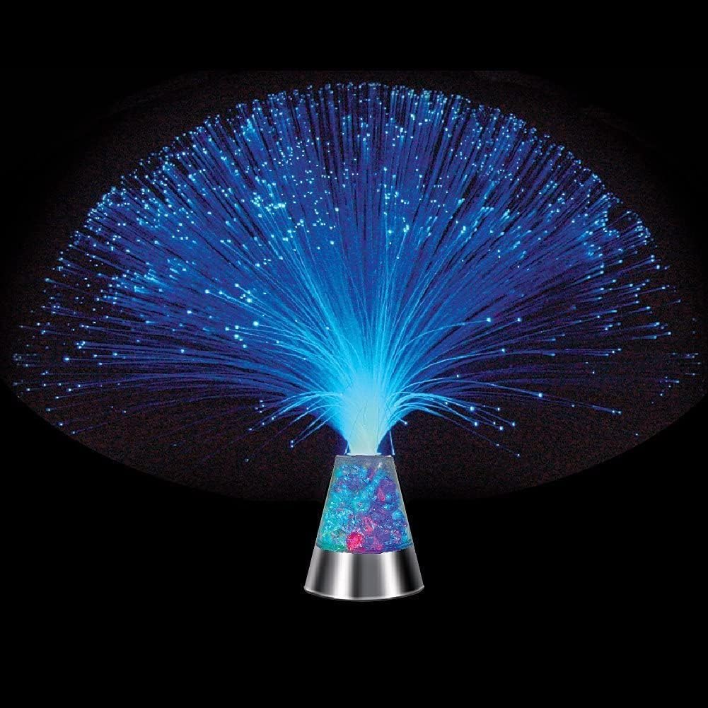 Fiber Optic Lamp Mit Farbe-changing Led Licht Glacier Nachtlicht - Fiber Optic Lamp Mit Farbe-changing Led Licht Glacier Nachtlicht