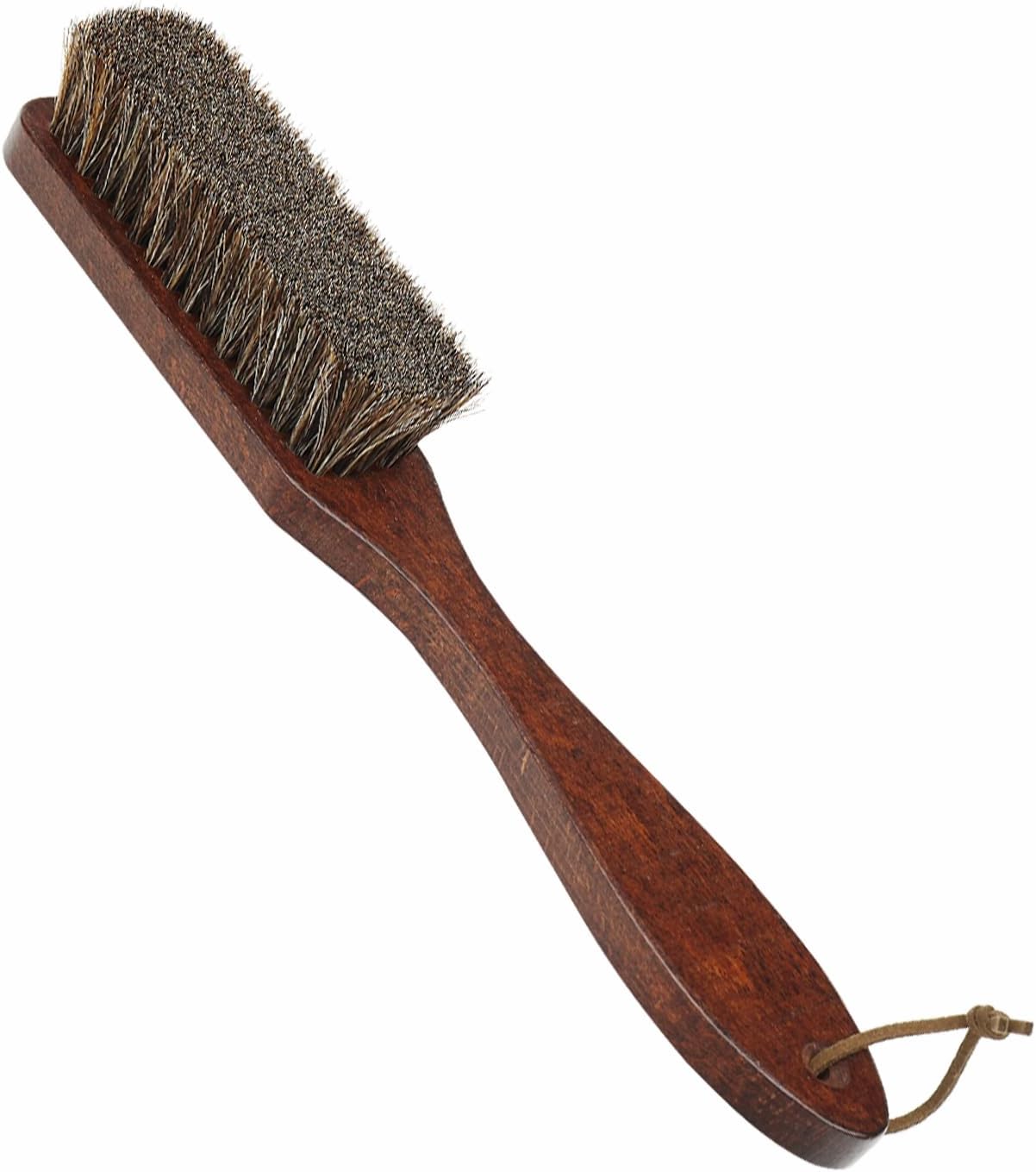 Reinigungsbürste – 1 Stück – Rosshaar Und Holz – Sanftes Abstauben – Möbel Und Kleidung – Natur