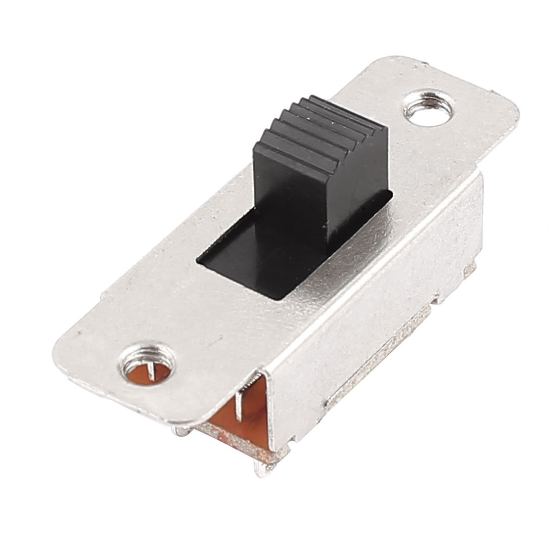 Dpdt-schiebeschalter – 1 Stück – Metall Und Kunststoff – 6 Pins, 2 Positionen – Niederspannungselektronik – Silber/schwarz