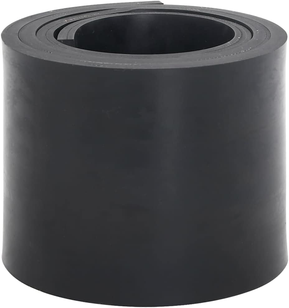 Schwarze Gummikante – 1 Stück – Strapazierfähiges Material – Boden- Und Schildschutz – Für Schneepflug Und Schneeschieber – 180 X 15 X 1 Cm