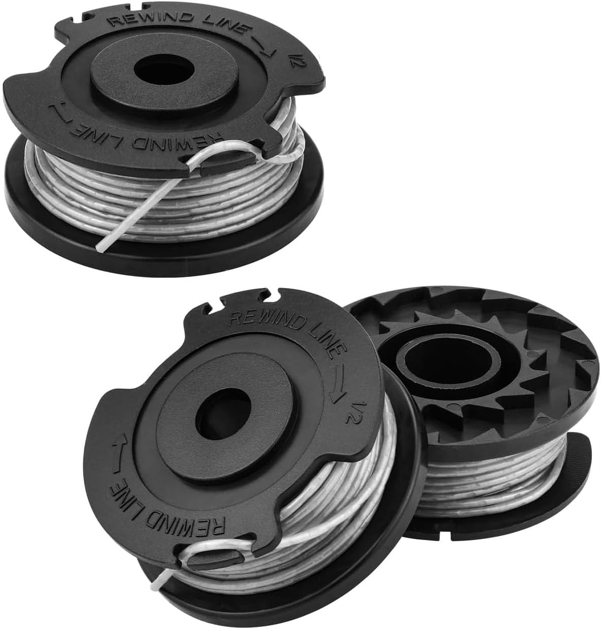 3er-pack Freischneider-fadenspulen – Strapazierfähiges Nylon – Effizientes Schneiden – Für Haus Und Garten – 1,6 Mm Durchmesser