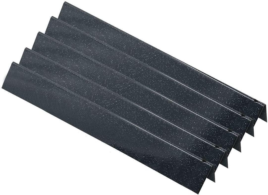 Aromaschienen – 5er-pack – Emaillierter Stahl – Brennerschutz Und Gleichmäßiges Garen – Für Weber Spirit Und Genesis Grills – 54,6 X 5,1 Cm
