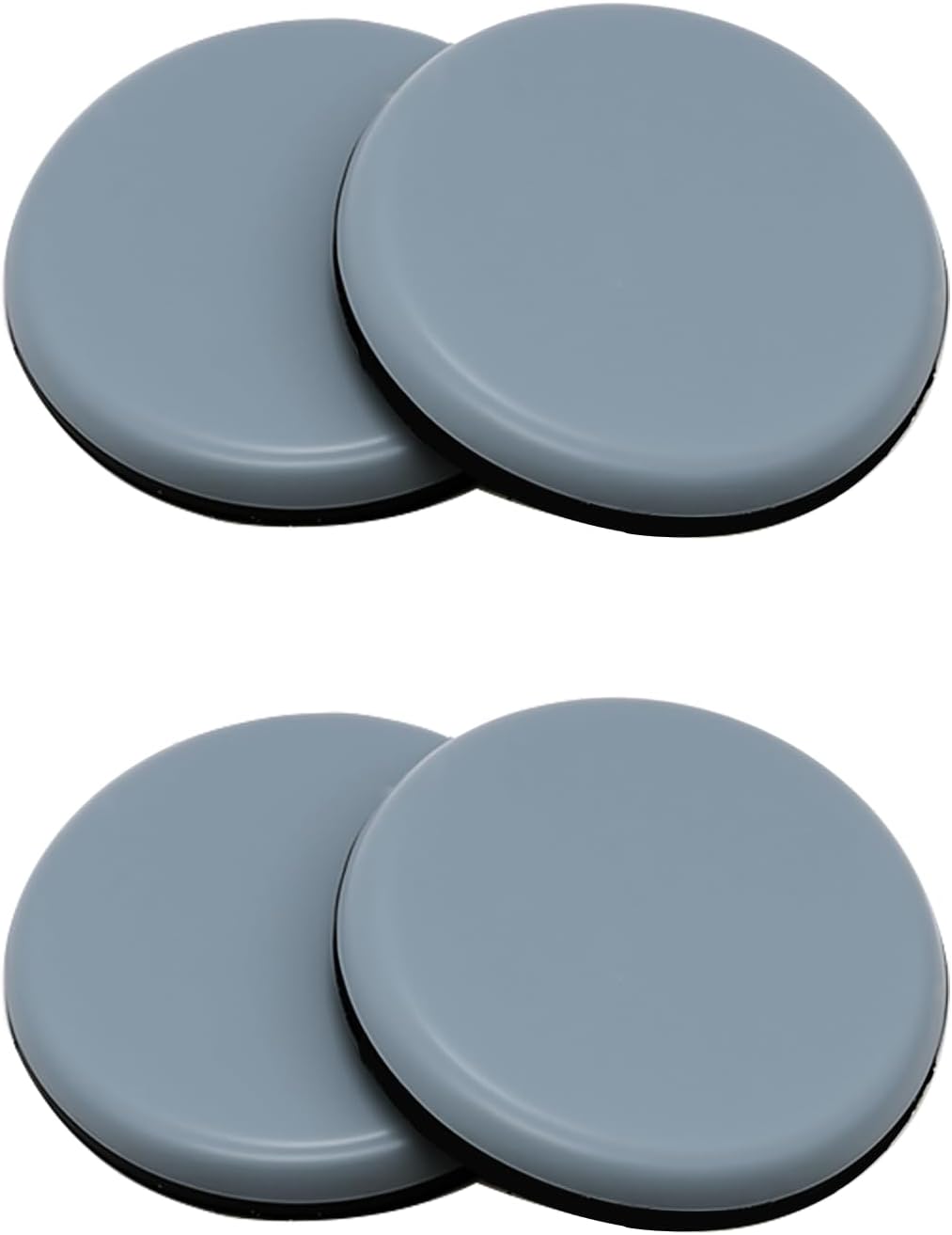 4 Ptfe-gleiter 50 Mm – Für Schwere Möbel – Kratzfester Bodenschutz – Selbstklebende Montage – Wohnzimmer Küche