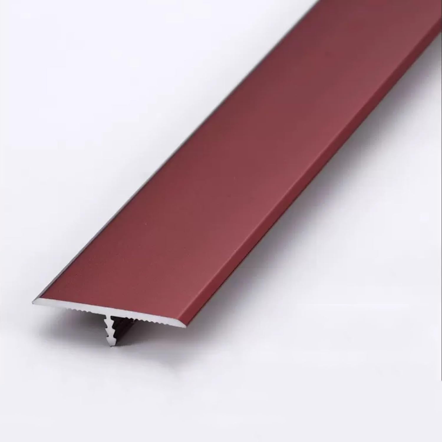 T-förmiges Übergangsprofil – 1-teilig – Eloxiertes Aluminium – Bodenanschluss Und -schutz – Innen/außen – 90 Cm, Schwarz Oder Silber