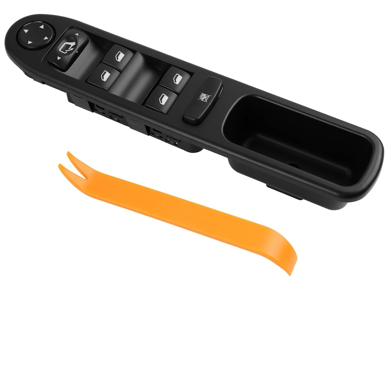 Fensterheberschalter – 1 Stück – Schwarzes Abs – Oe-ersatzteil 6554.kt – Für Peugeot 307 Sw Cc Bremse – 3- Oder 6-poliger Stecker