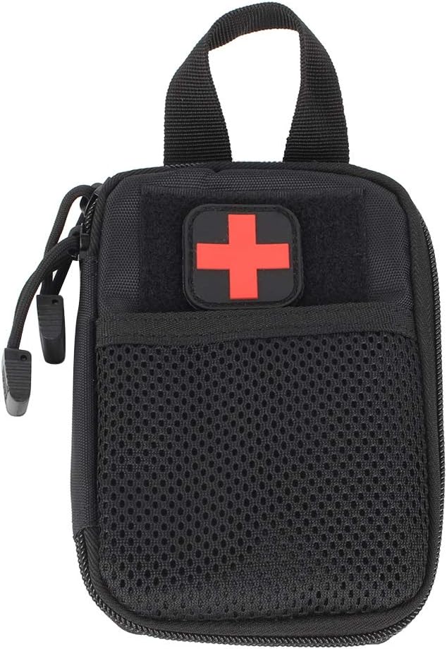 Große Molle-tasche, Taktische Molle-medizintasche, Erste-hilfe-tasche, Notfall-medizintasche, Multifunktionale Hüfttasche, Ersatz Für Outdoor-kamera, Wanderkamera (schwarz)