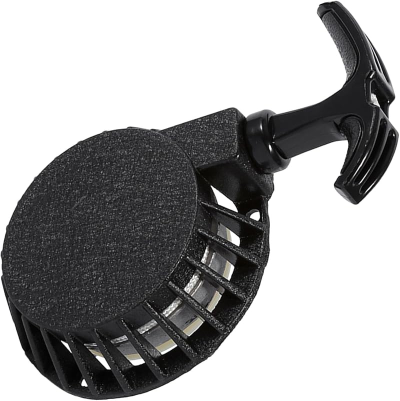 Seilzugstarter Für Minimoto Pocket Bike, Aluminium, Easy Metal Part, Schwarz, Mit Einem Befestigungslochabstand Von 7,5 Cm