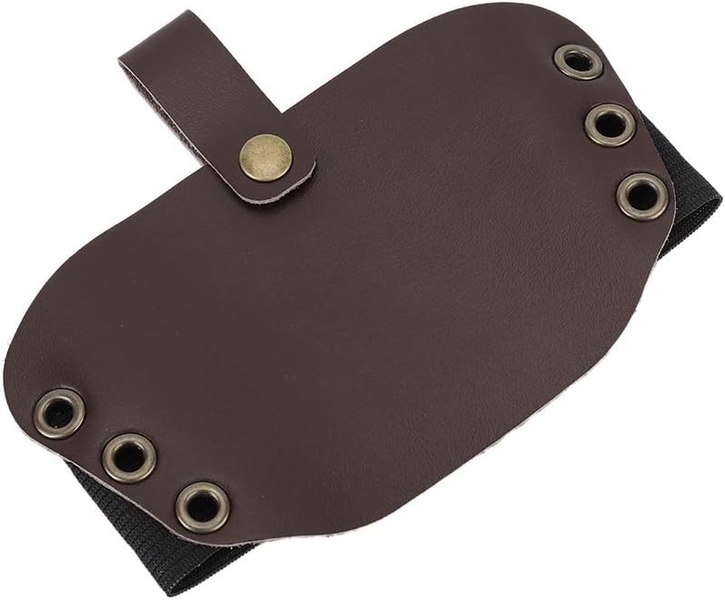 Motorrad-überschuhe, Motorrad-schaltschutz-überschuhe, Stiefelschutz Aus Pu-material, Kratzfest, Elastische Schnürsenkel (braun)