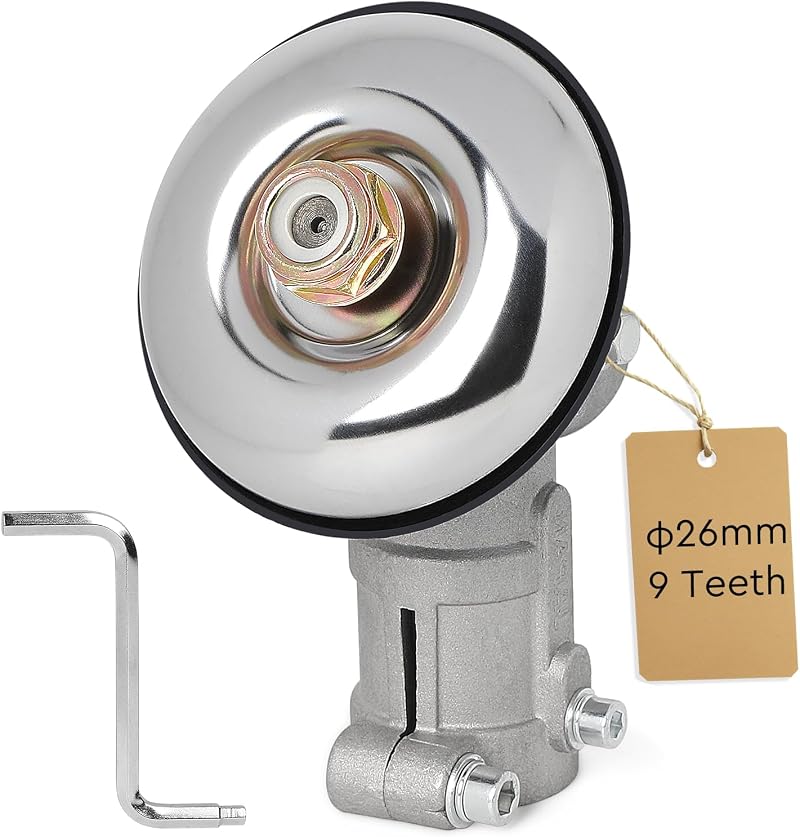 9-zahn-winkelgetriebe 26 Mm, Universelles Zubehör Für Freischneiderköpfe, Getriebekopf Für Freischneider