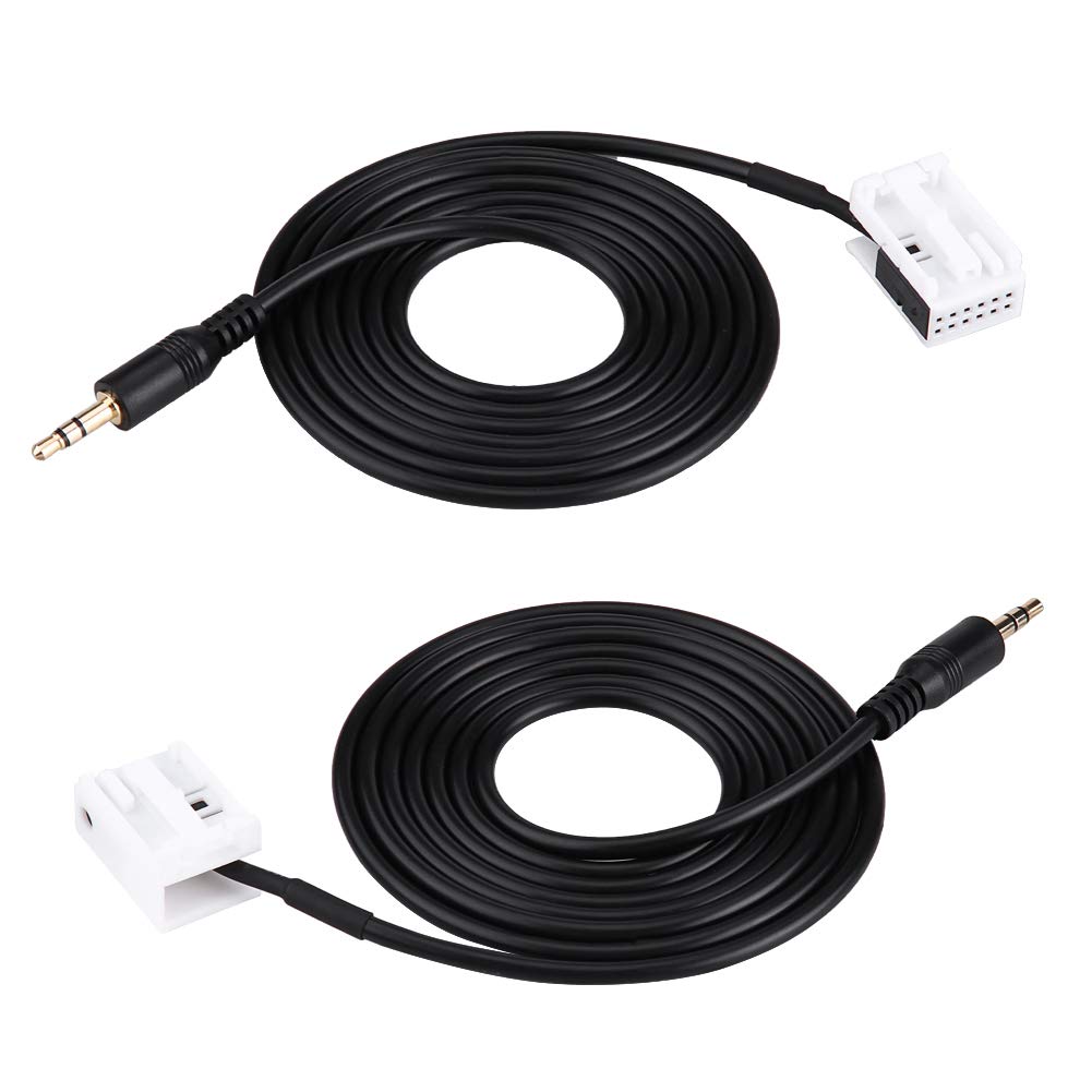 Aux-kabel, Aux-eingangskabel, 3,5-mm-stereo-audioadapter, 149 Cm, Verlustfreie Klangqualität Mit 2 Entnahmeschlüsseln Für 307, 308, 407, C2, Rd4