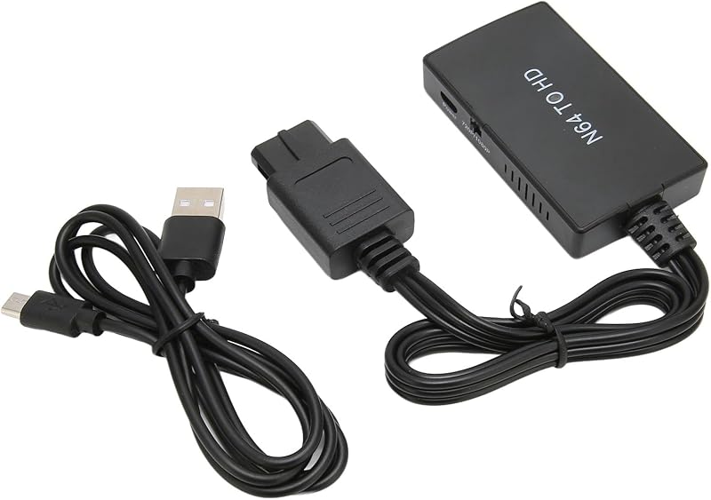 N64-zu-hd-multimedia-interface-konverter Mit Unterstützung Für 720p-zu-1080p-umschaltung, Full-hd-videoadapter Für Den N64-anzeigemodus, Zubehör