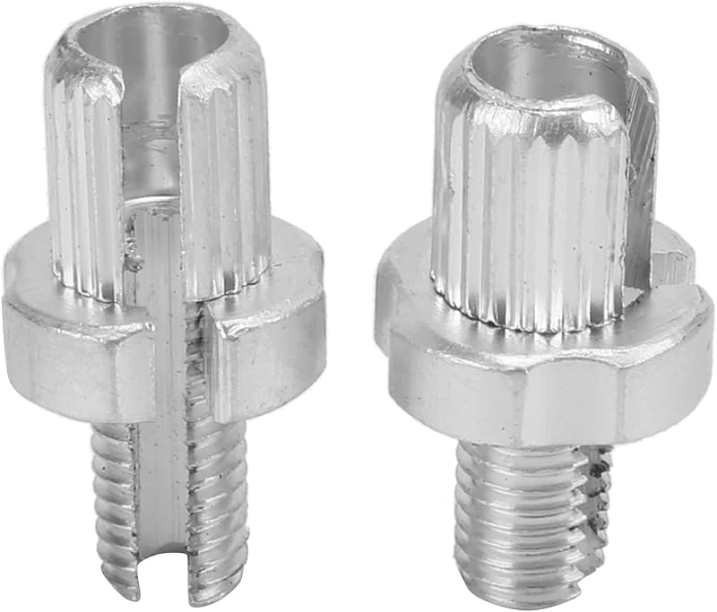 Bremshebelversteller, M7-kabelbremsversteller, Silberne Aluminiumlegierung, 2 Stück Mit Exquisitem Aussehen Für Die Meisten Rennräder Und Mountainbikes