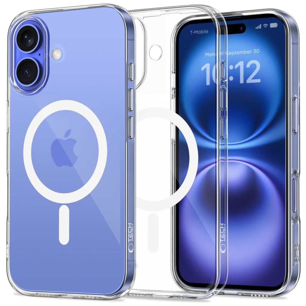 Funda Tech-protect Flexair Magsafe Para Iphone 16 - Transparente
