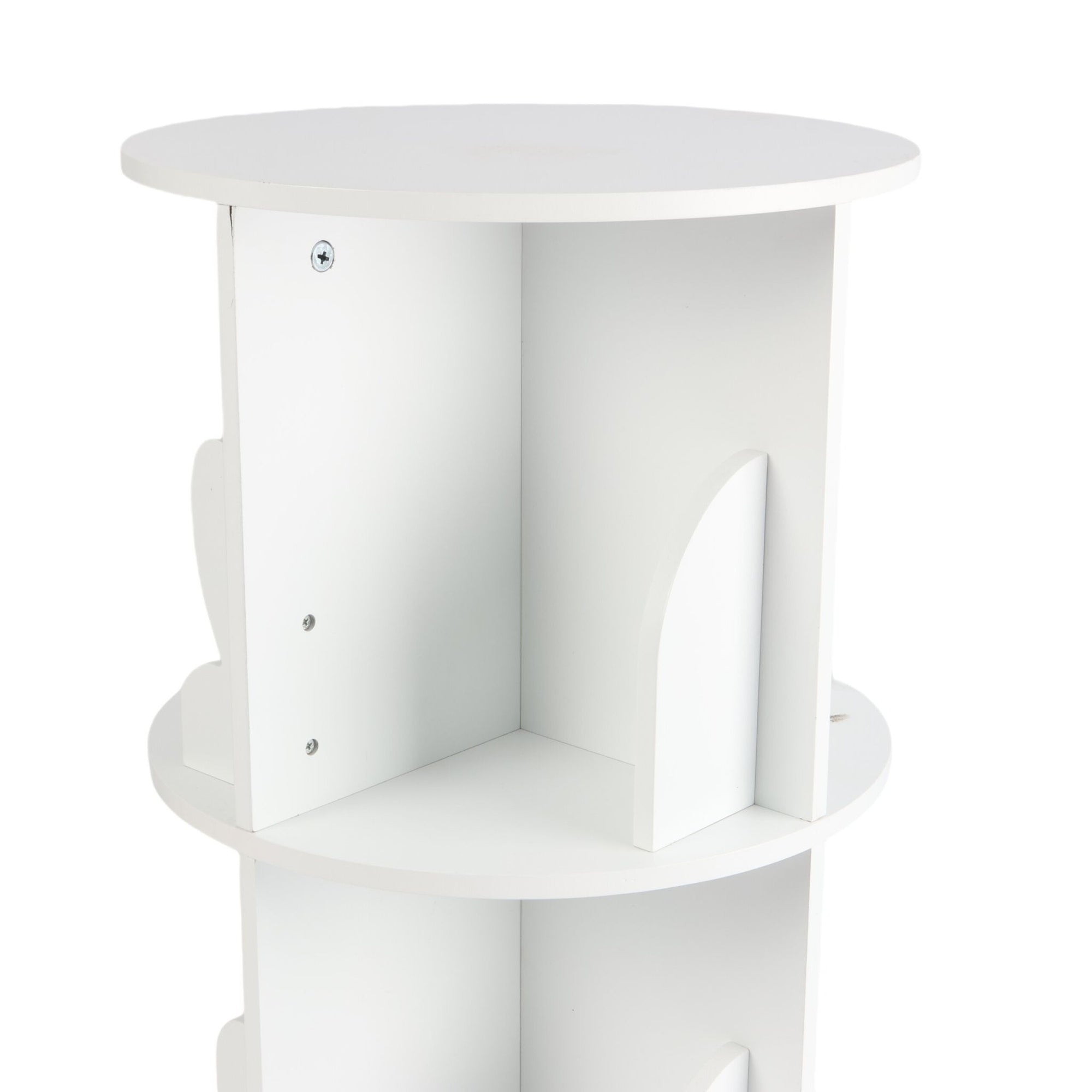 Drehbares Kinderbucherregal Wei Mit Hasenohren Design 228600871