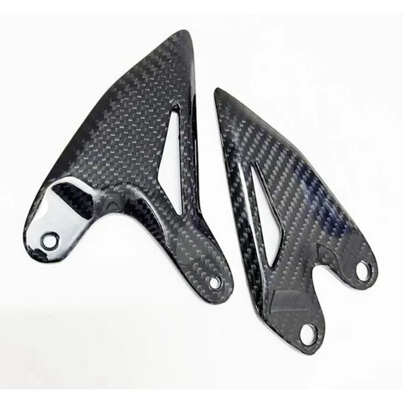 1 Farbsatz: Carbonfaser-textur Material: Carbonfaser-fußrastenschützer Und Fußrastenverkleidungen Für Motorräder.
