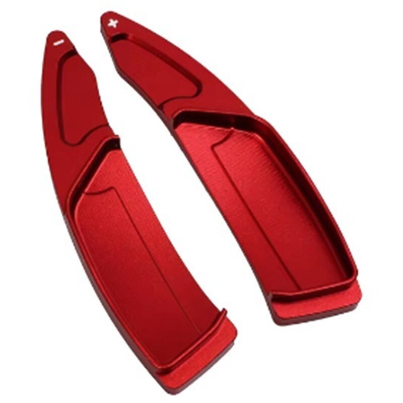 Paar. Farbe: Rot. Material: Metall. Lenkradschaltwippenverlängerungen Für Peugeot.