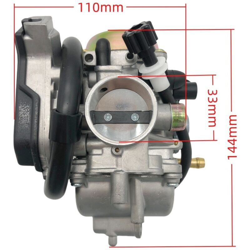 Pd33jk-10 05 06 07 Lta400 606-027 Vergaser-kraftstoffteile Für Suzuki Atvs, Hochpräzise Drosselklappeneinheit, Gleichmäßige Kraftstoffzerstäubung, Gold-ersatzteil