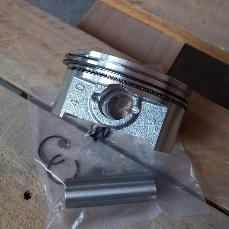 Ex40 Kolbensatz (89 Mm) Kolbenbaugruppe Mit Kolbenringen, Kompressionsreparatur, Für Robin Ex40 Motoren.