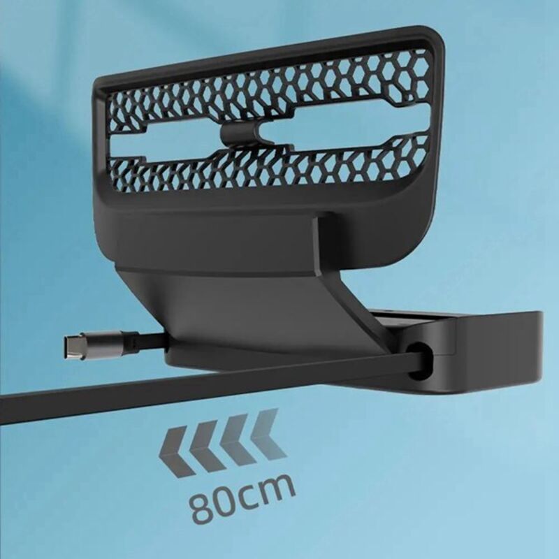 1 Farbe: Schwarz Material: Abs Schutzhülle Für Zwei Rückseitige Usb-c-anschlüsse, Erweiterungs-dockingstation