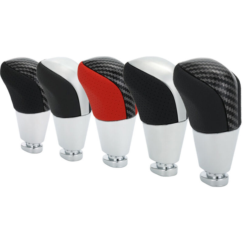 Passend Für Schalthebel, Schaltgriff Und Schaltzubehör Des Toyota Reiz, In Rotem Leder, Carbonfaser Und Perforiert, Einteilig Pro Packung