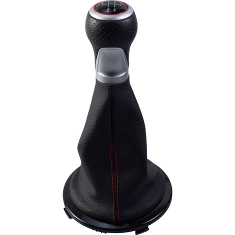 Geeignet Für Den Schaltknauf Von Gol-autos, Modifikationsteile Für Den Schaltkopf Von Schaltgetrieben, Silberner Rahmen, Schwarze Linie, Glänzender Ring, 5 Gänge.