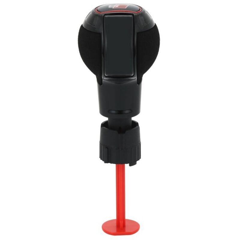 Individueller Schaltknauf Für Audi-fahrzeuge Mit Automatikgetriebe, Schwarz Lackierter Knauf, Schwarzer Wildlederbezug, Gti-logo, Ein Stück Pro Packung.