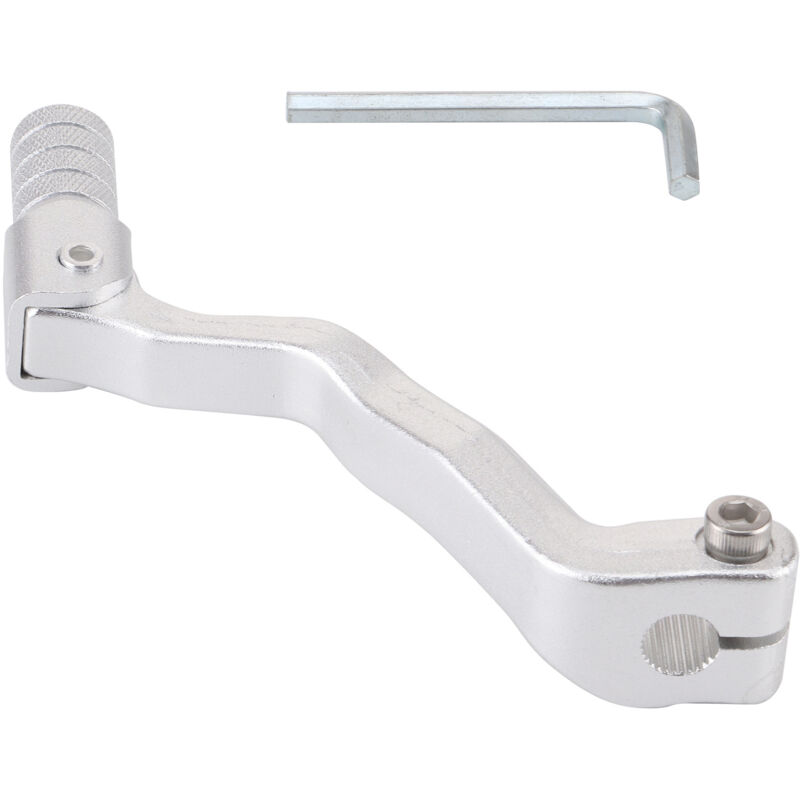 Hochfester Seitenständer Aus Silberfarbener Aluminiumlegierung / Leichtbau-modifikationsteile Für Offroad-motorräder Der General Motors Honda Nc-motorenserie, Kompatibel Mit Den Modellen Crf250l/crf3