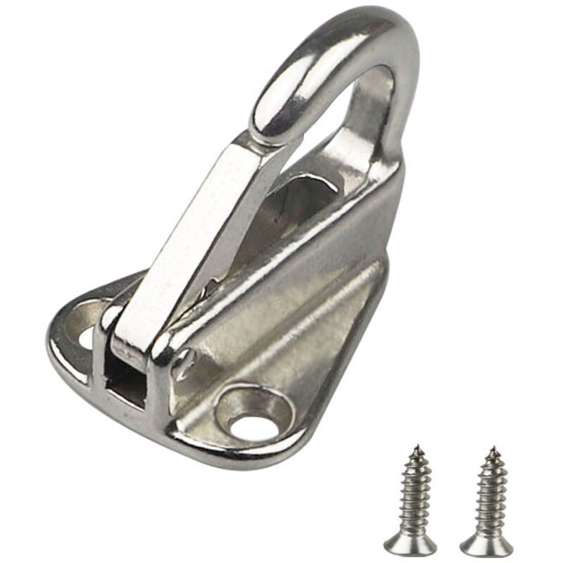 Kleiderhaken Aus Edelstahl 316, Bootshaken, Federhaken, Fenderhaken, Bootsbeschläge, Yachten, Federbelastete Kleiderhaken (v