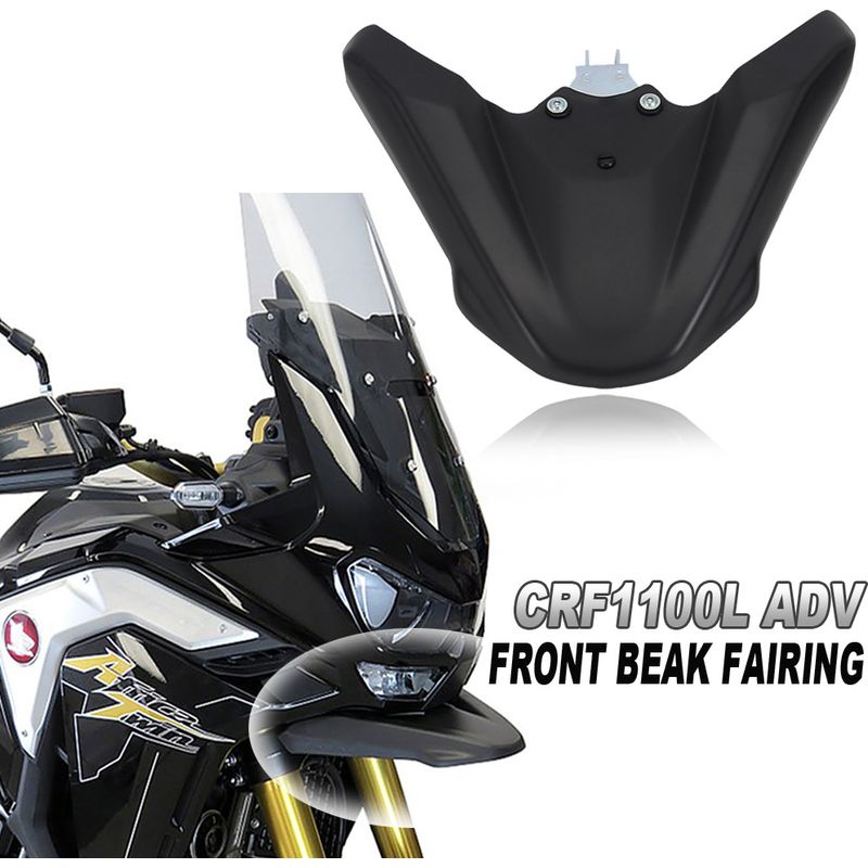 Das Neue Motorrad Basiert Auf Der Honda Crf1100l Und Verfügt Über Eine Schnabelförmige Frontverkleidung, Verlängerte Räder Und Eine Verlängerte Verkleidung.