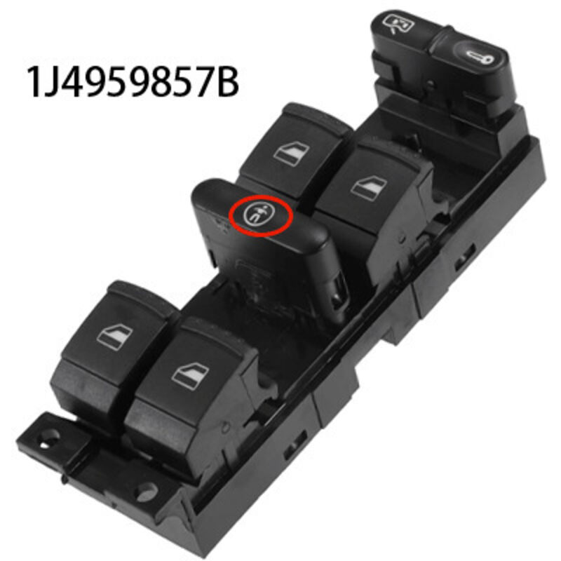 Die Referenznummer 1j4959857b Bezieht Sich Auf Den Elektrischen Fensterheberschalter/manuellen Fensterheberschalter Von Volkswagen Jettas, Die Zwischen 1999 Und 2005 Hergestellt Wurden.