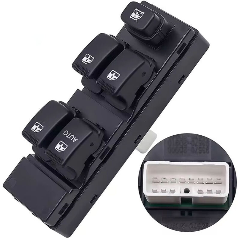Die Teilenummer 935702d000 Gilt Für Den Elektrischen Fensterheberschalter Vorne Links Auf Der Fahrerseite Des Hyundai Elantra, Baujahre 2002-2006.