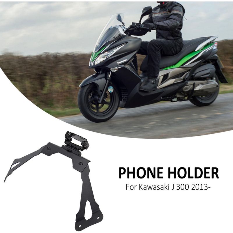 Neue Halterung Für Handy Und Tablet, Gps-navigations-motorradhalterung Für Kawasaki J300 2013