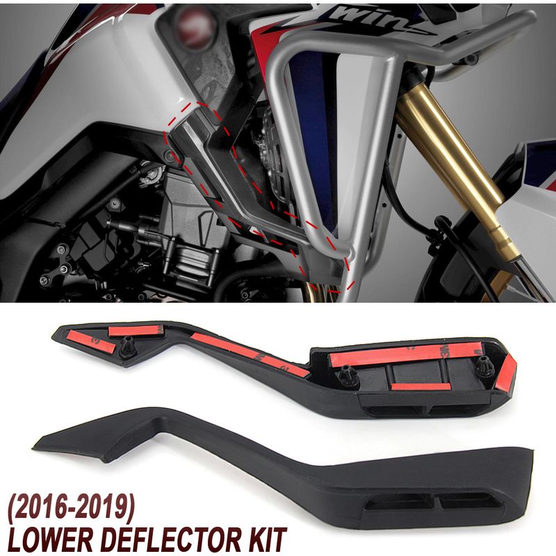 Obere Und Untere Windschutzscheibe Für Honda Crf1000l Twin Adventure Sports Motorrad