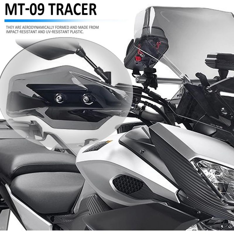 Passend Für Yamaha Mt-09 Tracer 900 Motorräder (modelle 2014-2017) - Handprotektorverlängerung Und Windschutzscheiben-upgrade.