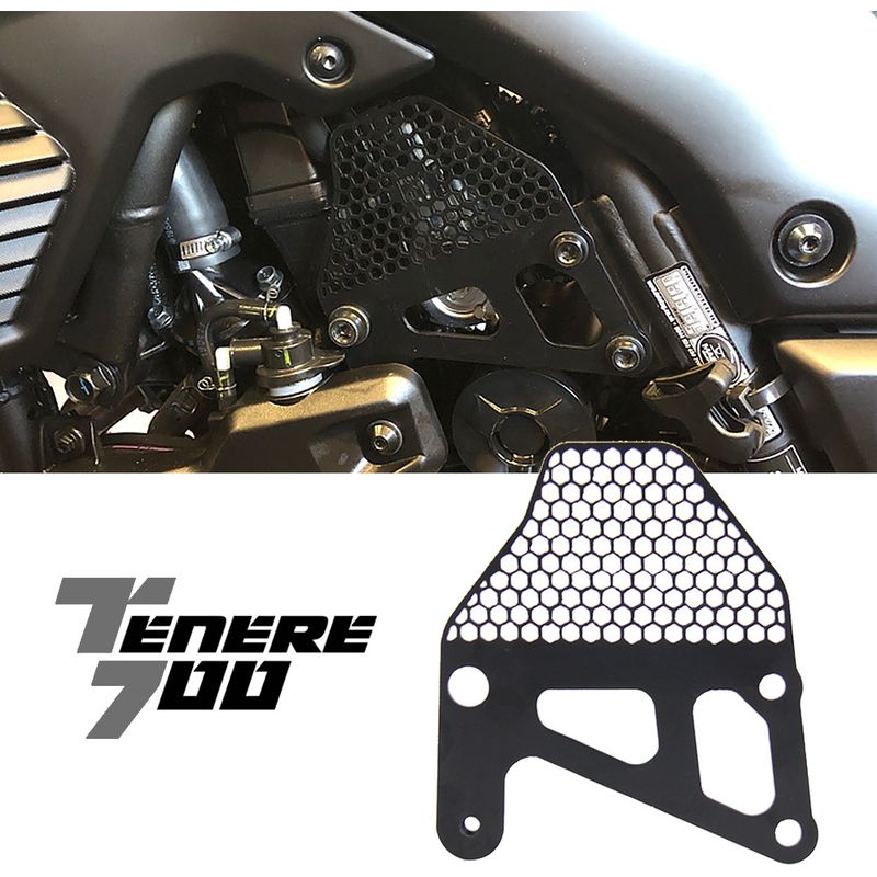 Schutzgitter Und Drosselklappengehäuseschutz Kompatibel Mit Yamaha Tenere 700, Xt700z Und Xtz 700 Modellen.