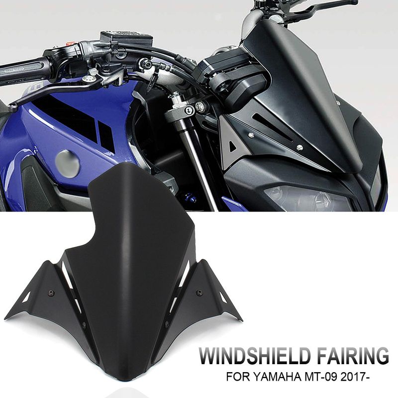 Windschutzscheibe/spiegel Aus Edelstahl Für Yamaha Mt09 Mt-09 Motorräder 2017-2020.