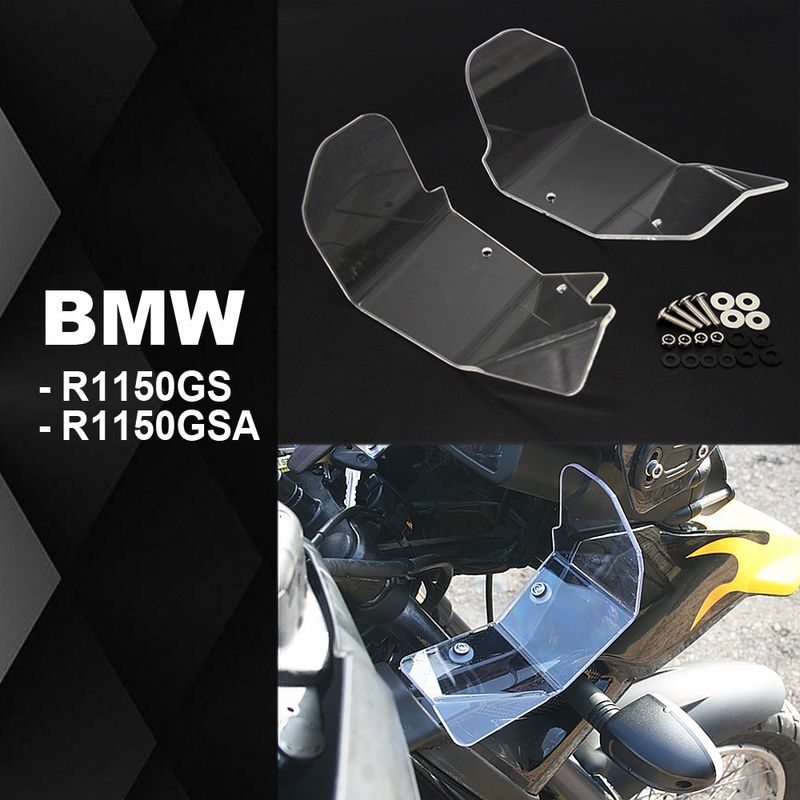 Neue Handschützer, Windschutzscheibe Und Schutzteile Für Bmw R1150gs Und R1150gsa Motorräder