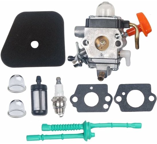 Für Vergaser Mit Kraftstoffleitung, Kompatibel Mit Stihl Fs100, Fs100r, Fs110, Fs110r, Fs110x, Fs110rx, Fs100rx, Fs130, Fs130r Freischneider