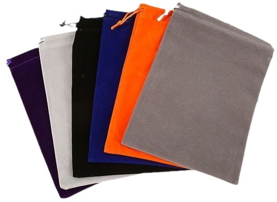 6 Samtbeutel Mit Kordelzug 8 X 10 Cm Samtbeutel Für Schmuck, Hochzeitsgeschenke, Süßigkeiten Und Schmuckverpackung, Organisation Und Aufbewahrung