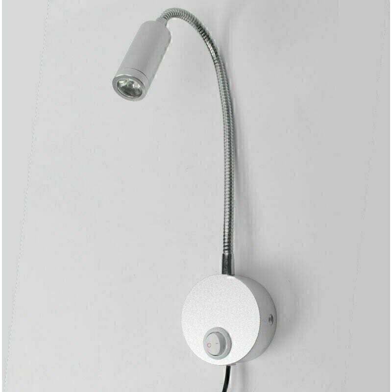 0 – Dimmbare Led-wandleseleuchte – 28 Cm Flexibler Schwanenhals – Berührungsschalter – 5v/2a Usb-anschluss Zum Laden