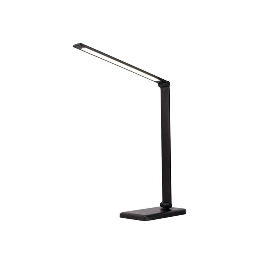 5v 380lm Schreibtischlampe, Augenschonende, Flexible Tischlampe, Berührungssensor, Usb-ladeanschluss Für Computer Und Android-smartphone
